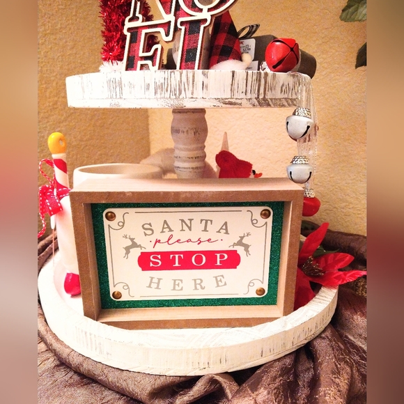 NEW Christmas Tiered Tray and Decor Rae Dunn Mug XTT3 - Picture 8 of 14